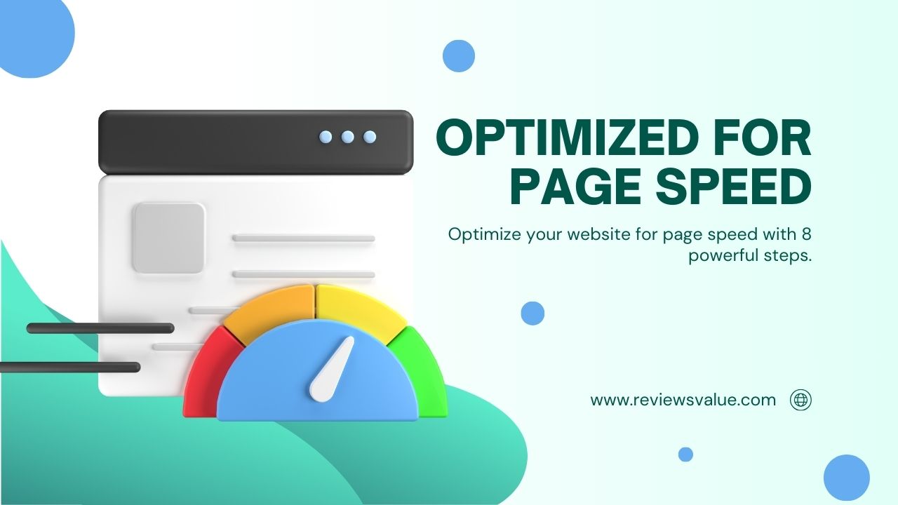 optimize website page speed