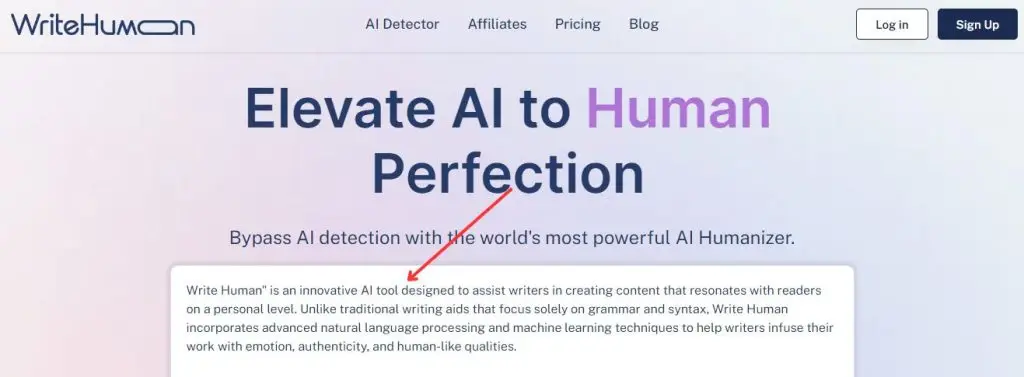 Write Human